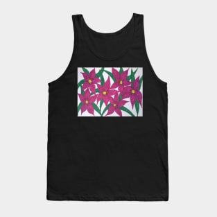 Ultra Violet Floral Bouquet Tank Top